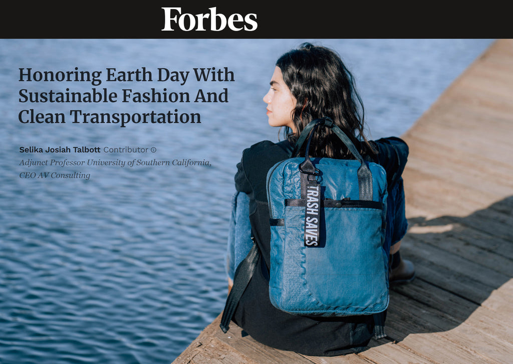 FORBES: HONORING EARTH DAY WITH SUSTAINABLE FASHION...