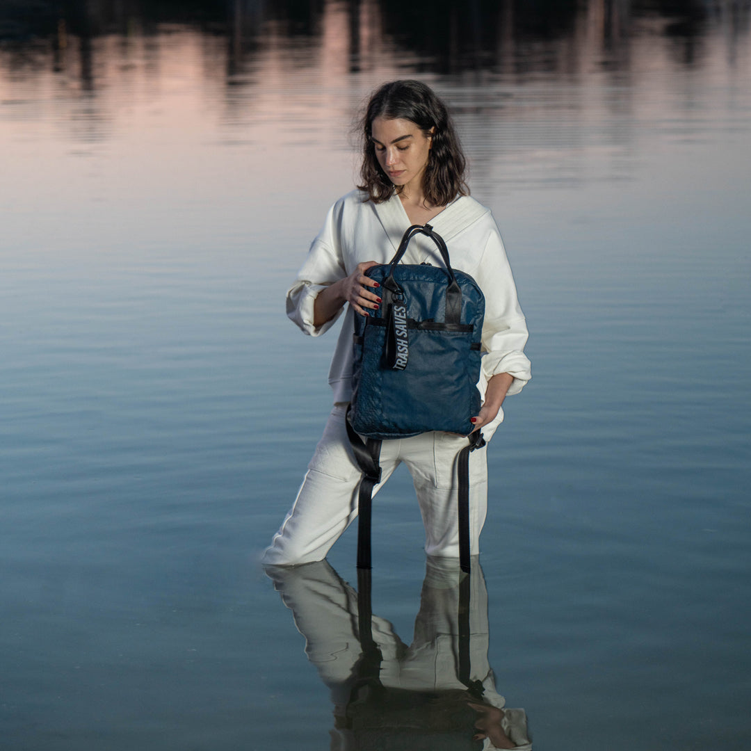 Eco-friendly airbag backpack - airpack Eco-friendly airbag backpack - airpack